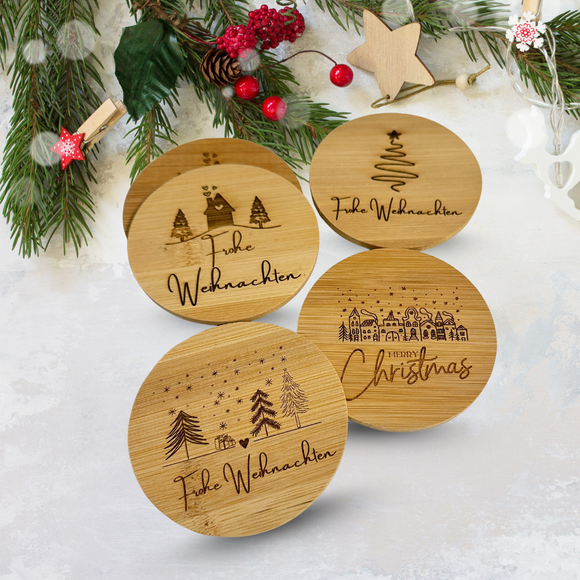 Wichtelgeschenk, Untersetzer, Glasuntersetzer, Weihnachtsgeschenk