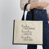 Tasche aus Baumwolle/Jute