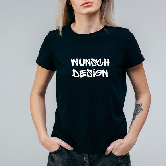 Damen T-Shirt WUNSCHDESIGN, Bio-Baumwolle