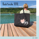 Badetasche XXL, individuell bedruckt, hohe Qualität