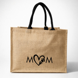 Jutetasche - Einkaufstasche Hundeliebhaberin