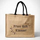 Jutetasche für Pädagoginnen, Lehrerinnen, Betreuerinnen