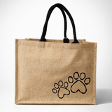 Jutetasche - Einkaufstasche Hundeliebhaberin