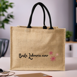 Jutetasche für Pädagoginnen, Lehrerinnen, Betreuerinnen