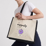 Pinselstift Tasche aus Baumwolle/Jute