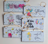 Shabby Chic Schild, Dekoschild, Sprücheschild, Wandschild, Deko-Schild