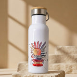 Trinkflasche, Thermosflasche doppelwandig aus Edelstahl mit Wunschgrafik, Namen, Logo (Kopie)