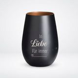 Personalisiertes Trauerlicht mit Wunschname | Erinnerungslicht aus Glas