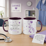 Personalisierte Tassen für Krankenpfleger:innen 