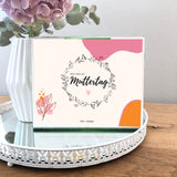 MERCI Einschubkarte Download Muttertag, Danke Mama, Geburtstagsgeschenk Mama