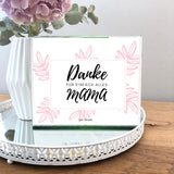MERCI Einschubkarte Download Muttertag, Danke Mama, Geburtstagsgeschenk Mama